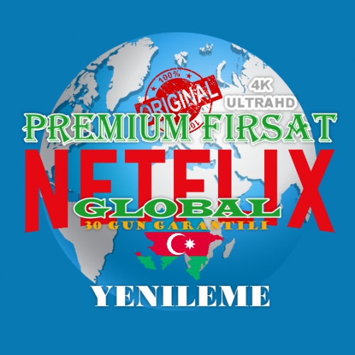  Yenileme Netflix 4K 30 Gün Profil Global